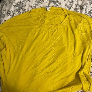 Old Navy yellow dolman top size LG
